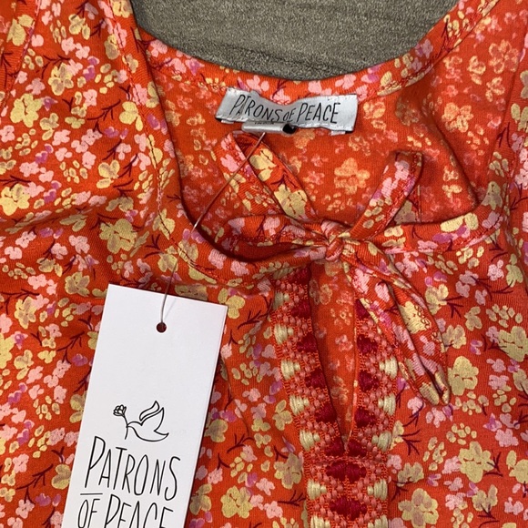 NWT floral crop top XS - Picture 4 of 7